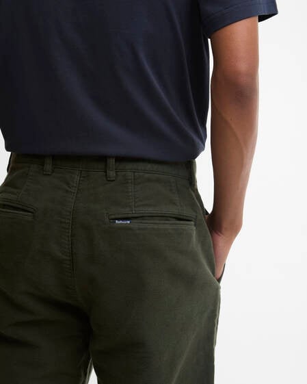 Moleskin Tailored Trousers Sage