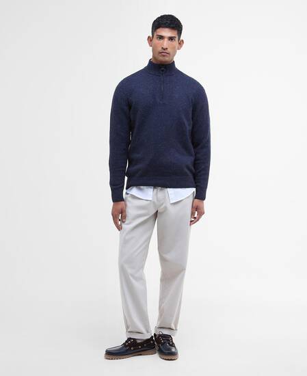 Essential Tisbury Quarter-Zip Jumper Classic Navy