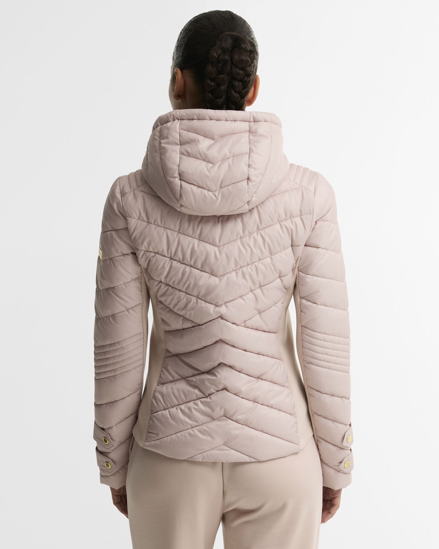 Salengro Quilted Jacket Nutmeg