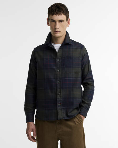 Barbour Hemd Fergus Tartan Relaxed Fit Shadow Classic Tartan