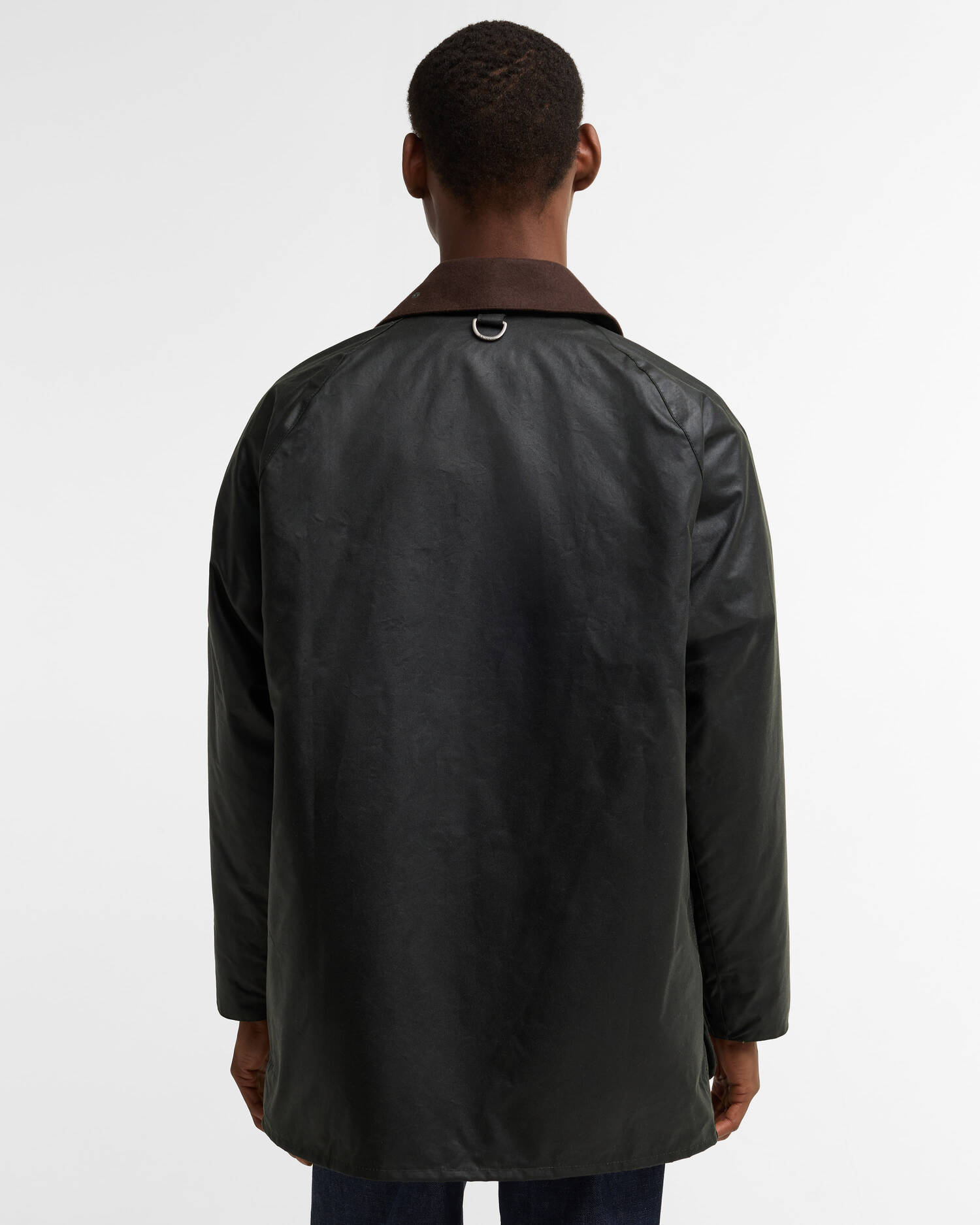 Barbour x A.P.C. Beaufort Waxed Jacket Dark Sage image number 2