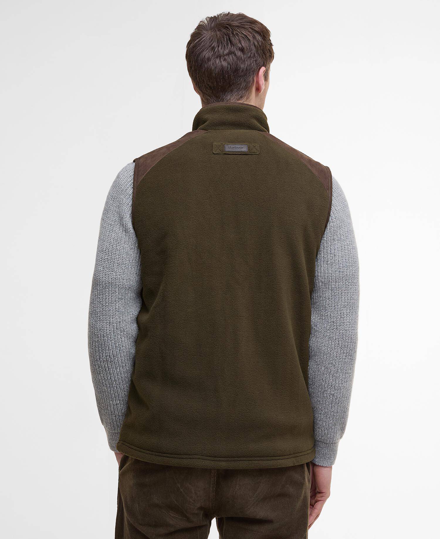 Active Fleece Gilet Olive image number 2
