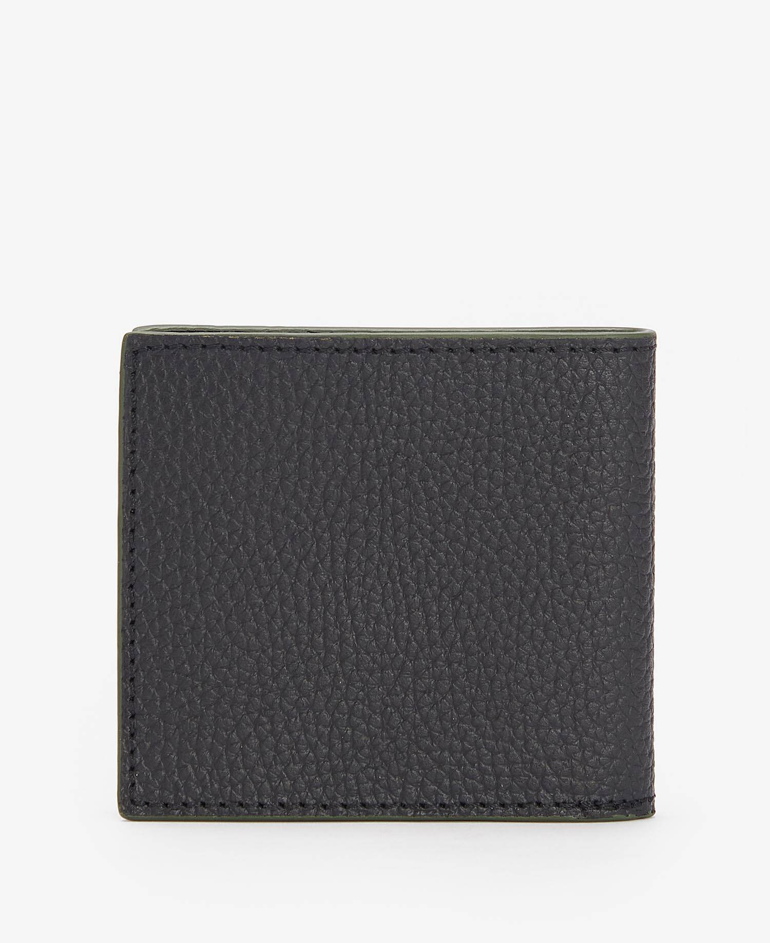 Grain Leather Billfold Wallet Classic Black image number 1