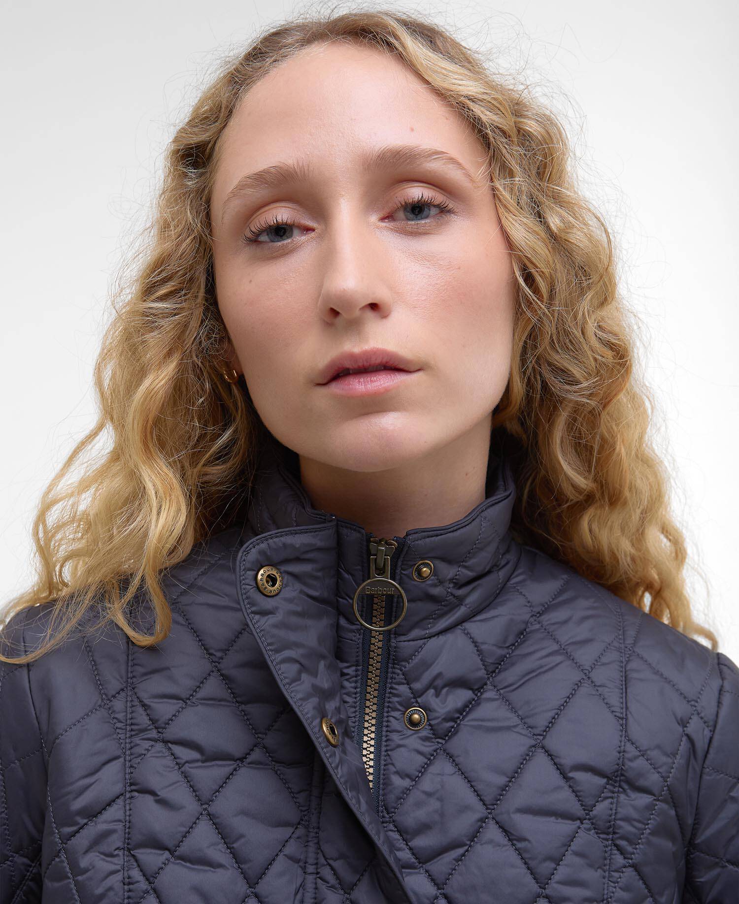 Flyweight Cavalry Quilted Jacket Navy-Navy image number 4