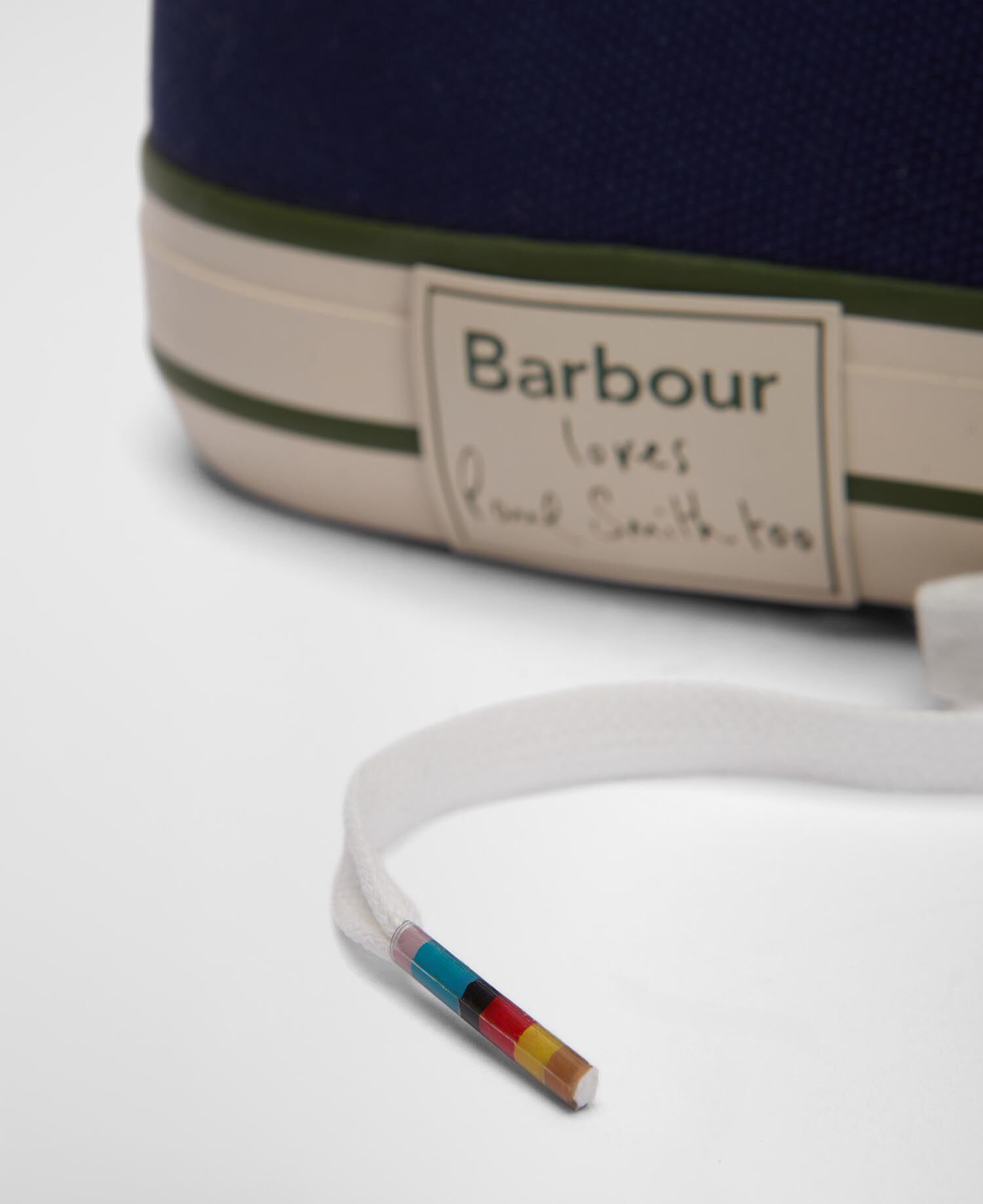 Paul Smith Loves Barbour Women's Plimsolls Dark Navy