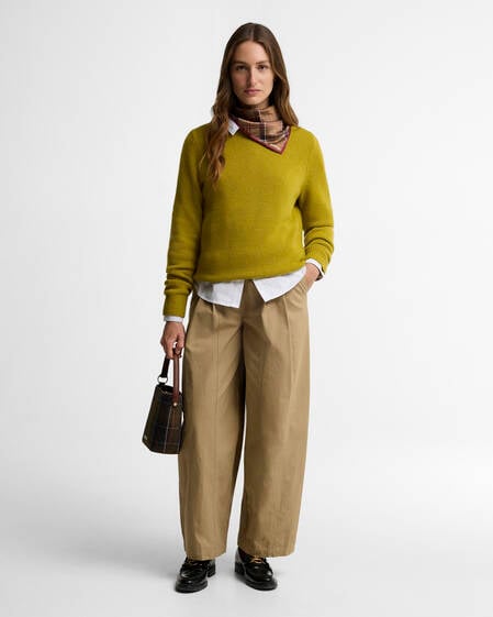 Pullover Woodhouse Rundhalsausschnitt Pear