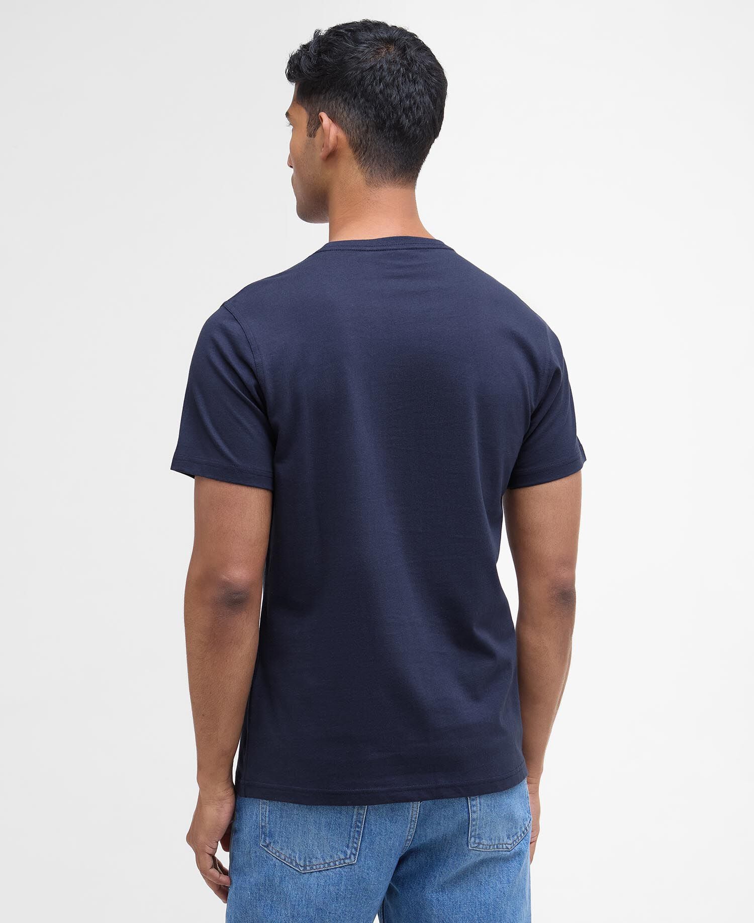 Script Graphic T-Shirt Navy