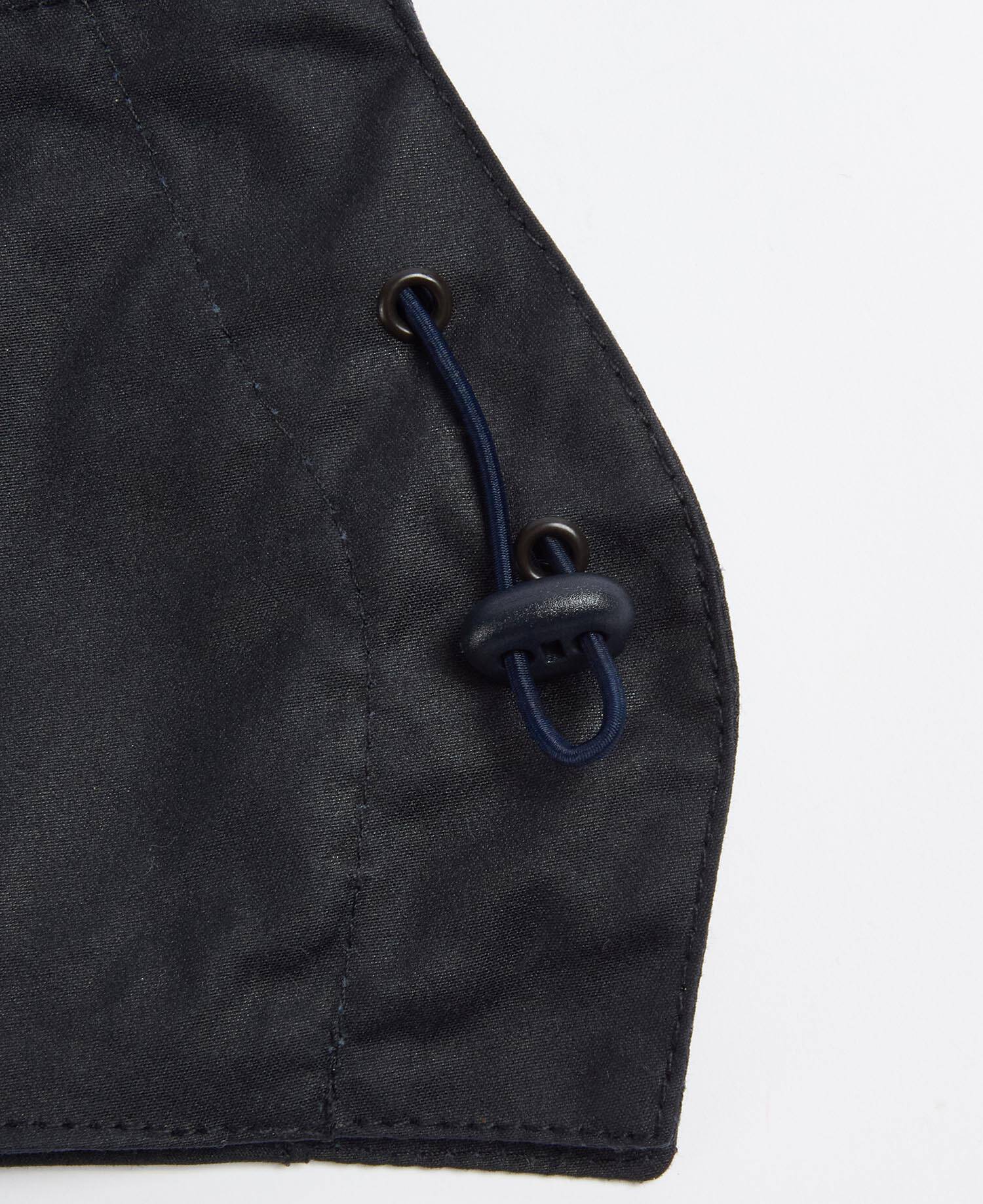 Waxed Storm Hood Classic Navy image number 1