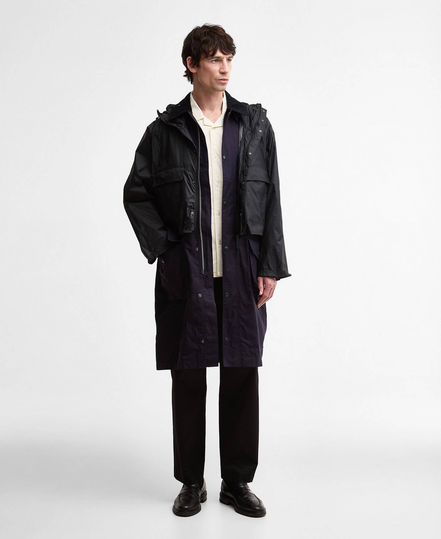 Barbour x Kaptain Sunshine Endurance Casual Jacket Dark Indigo image number 0