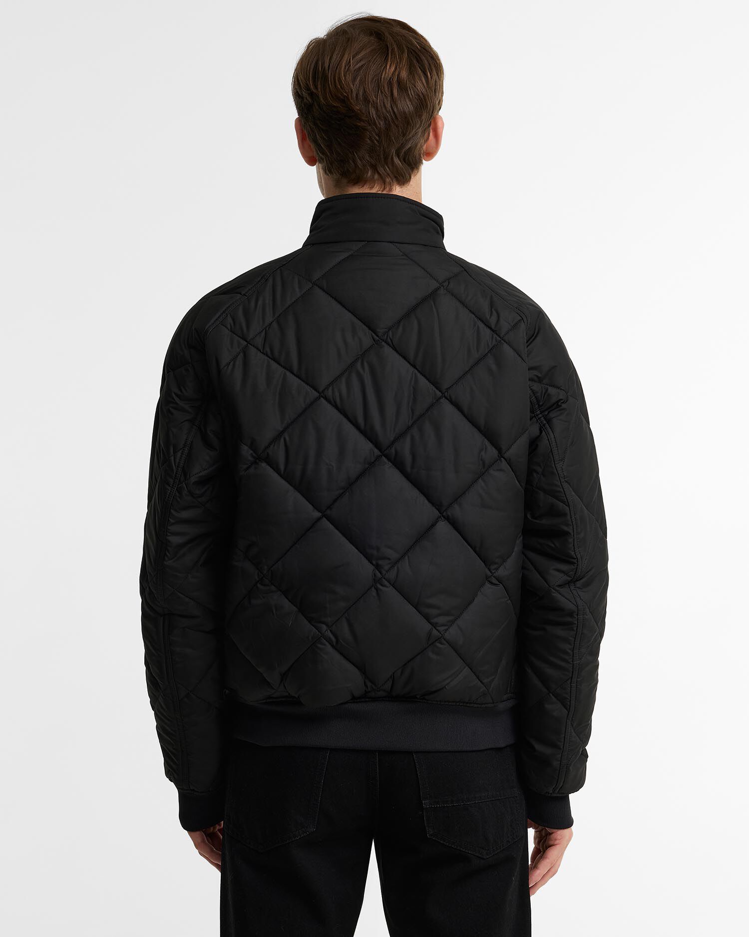 Merchant Quilted Jacket Classic Black
