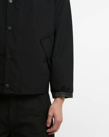 Barbour Freizeitjacke Oversized Reversible Transport Black