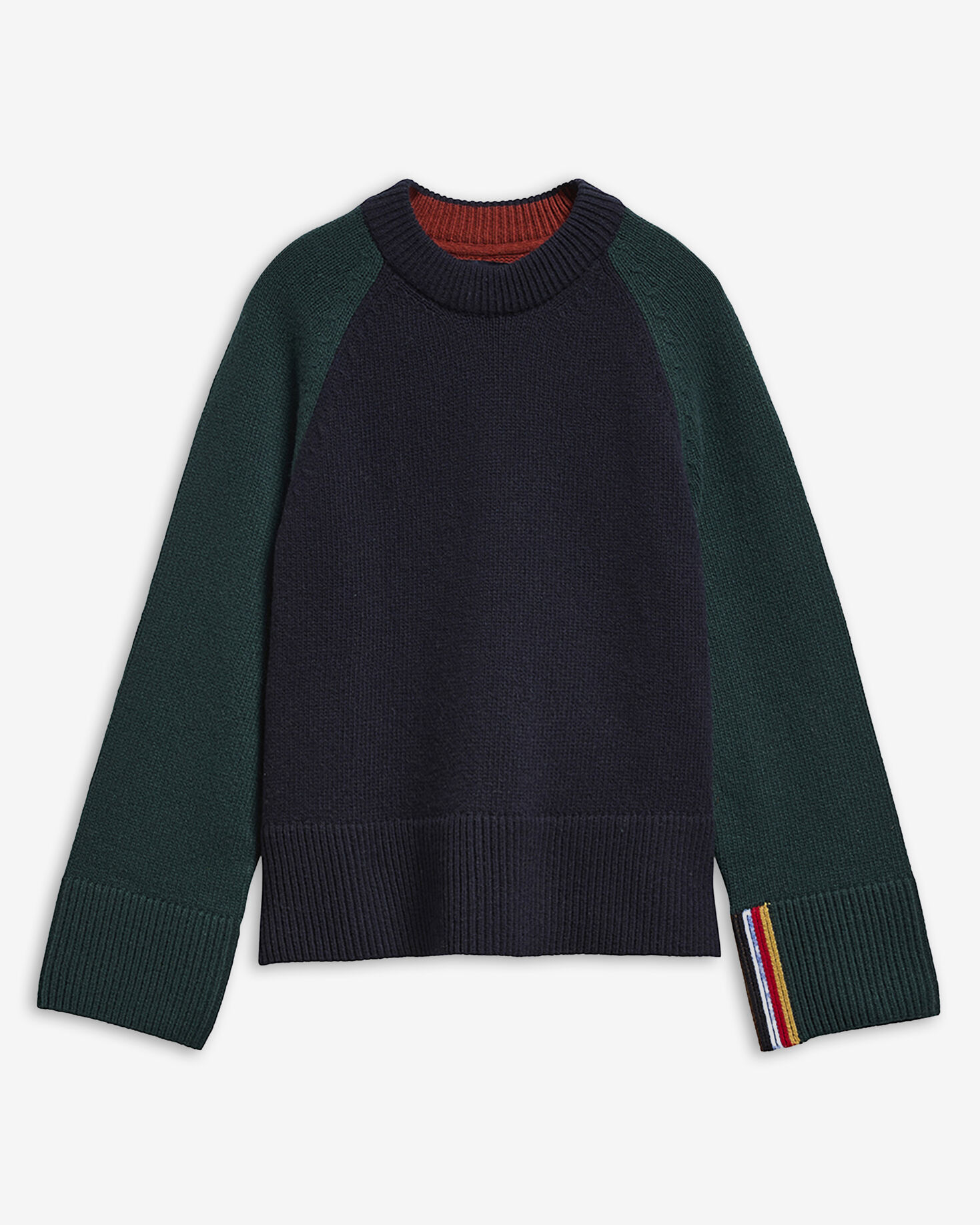 Buy Paul Smith Loves Barbour Tyneside Wool-Blend Crew-Neck Jumper