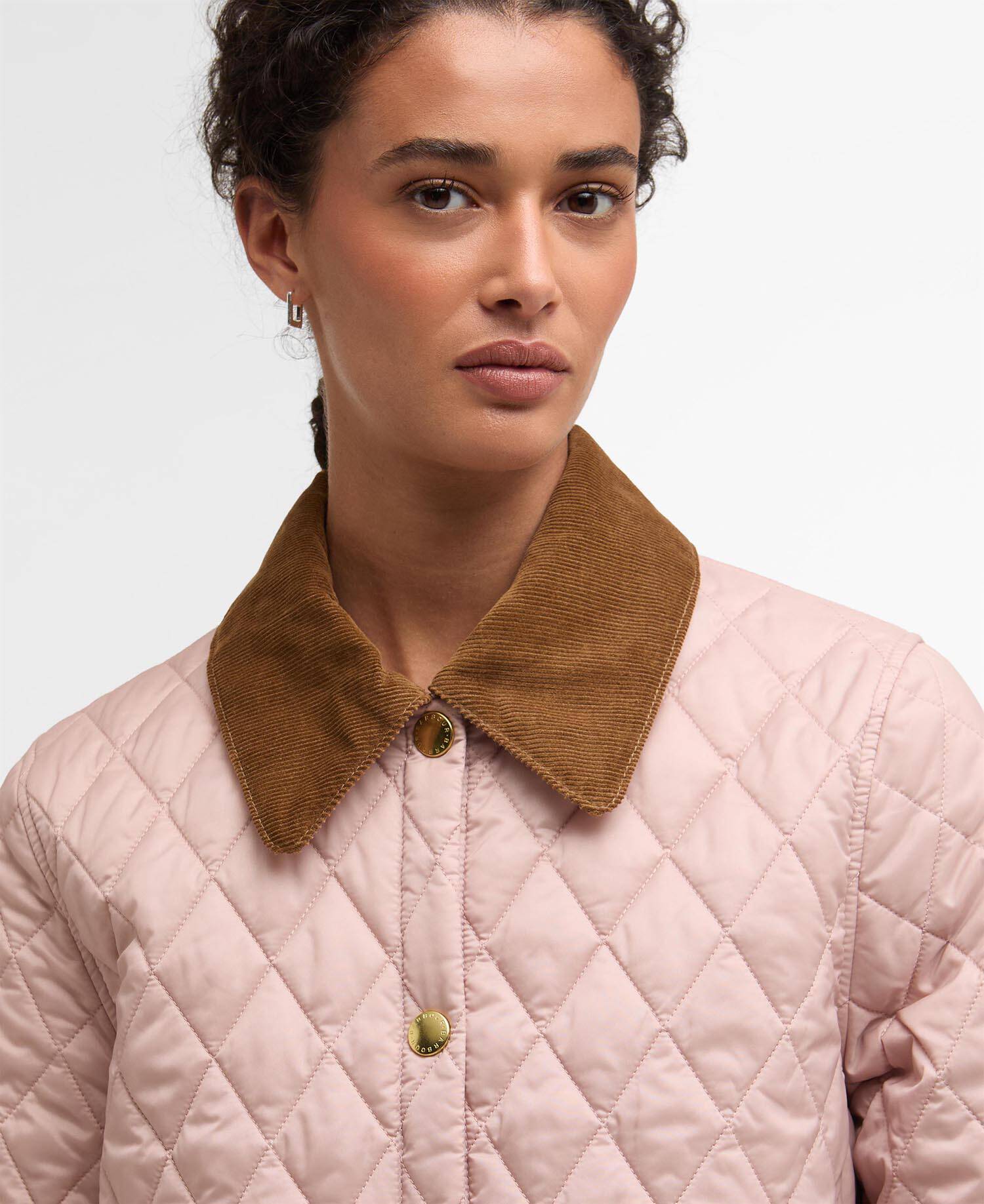 Giacca trapuntata Liddesdale Cropped Icons Gardenia/Dress/Beige image number 4