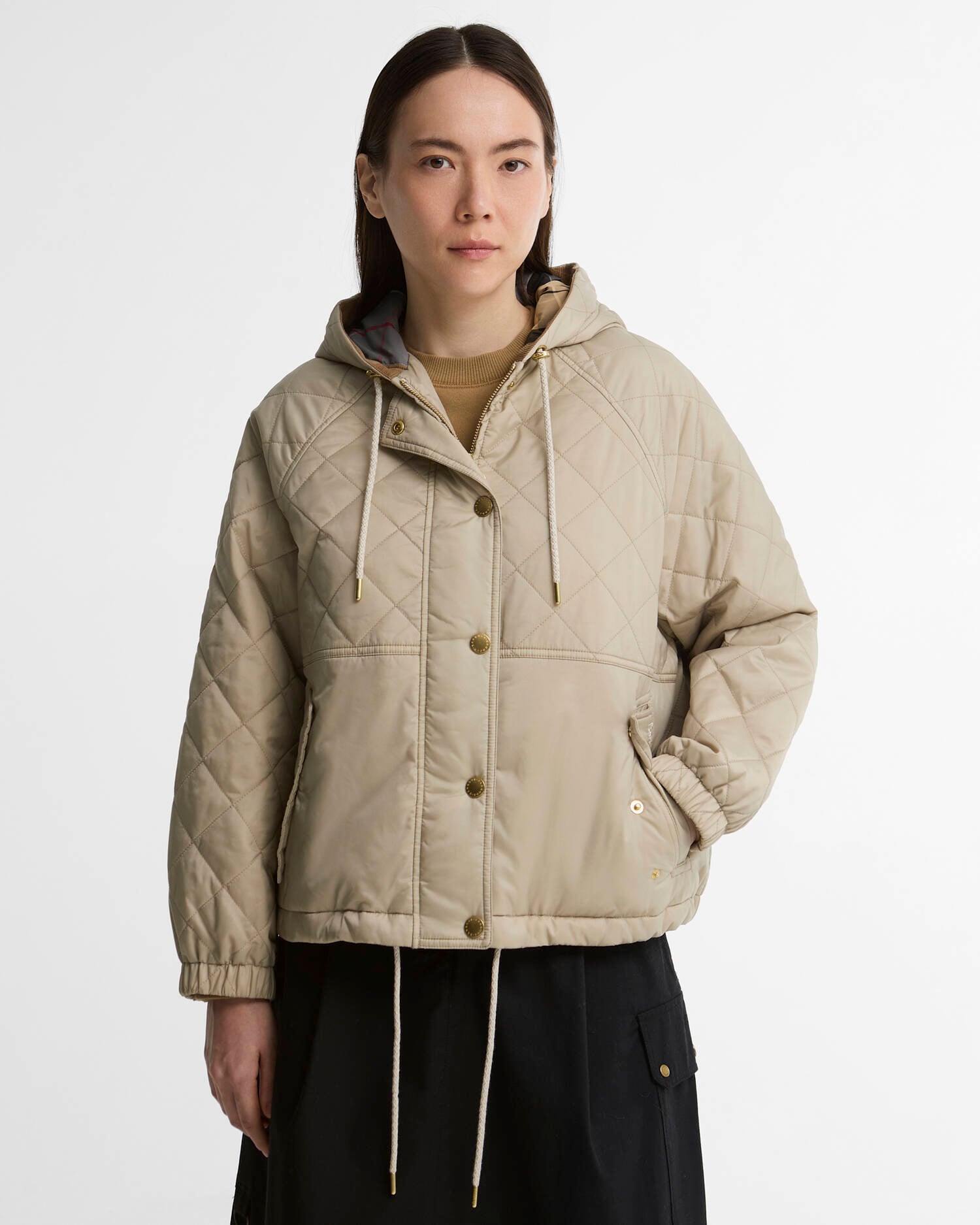 Ada Quilted Jacket Mist/Dress image number 0