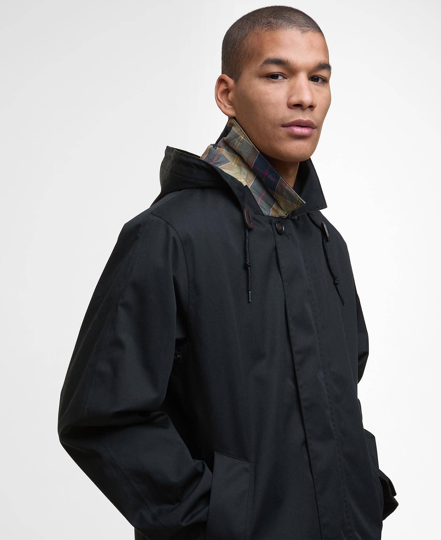 Lorig Waterproof Mac Black image number 4