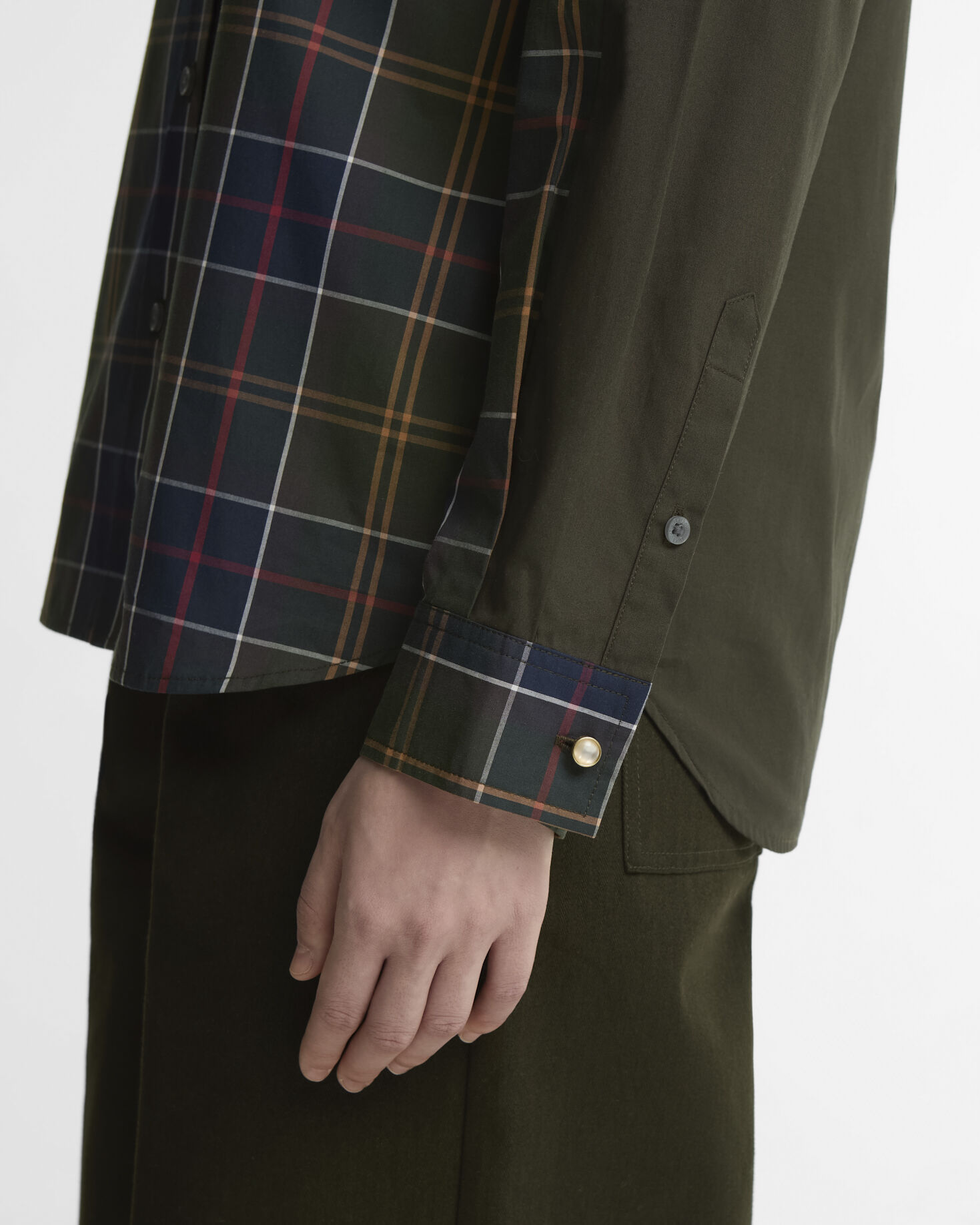 Barbour Hemd Irene Tartan Relaxed Fit Classic Tartan/Sage