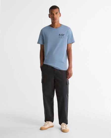 Barbour Hose Washed Cargo Relaxed Dark Navy