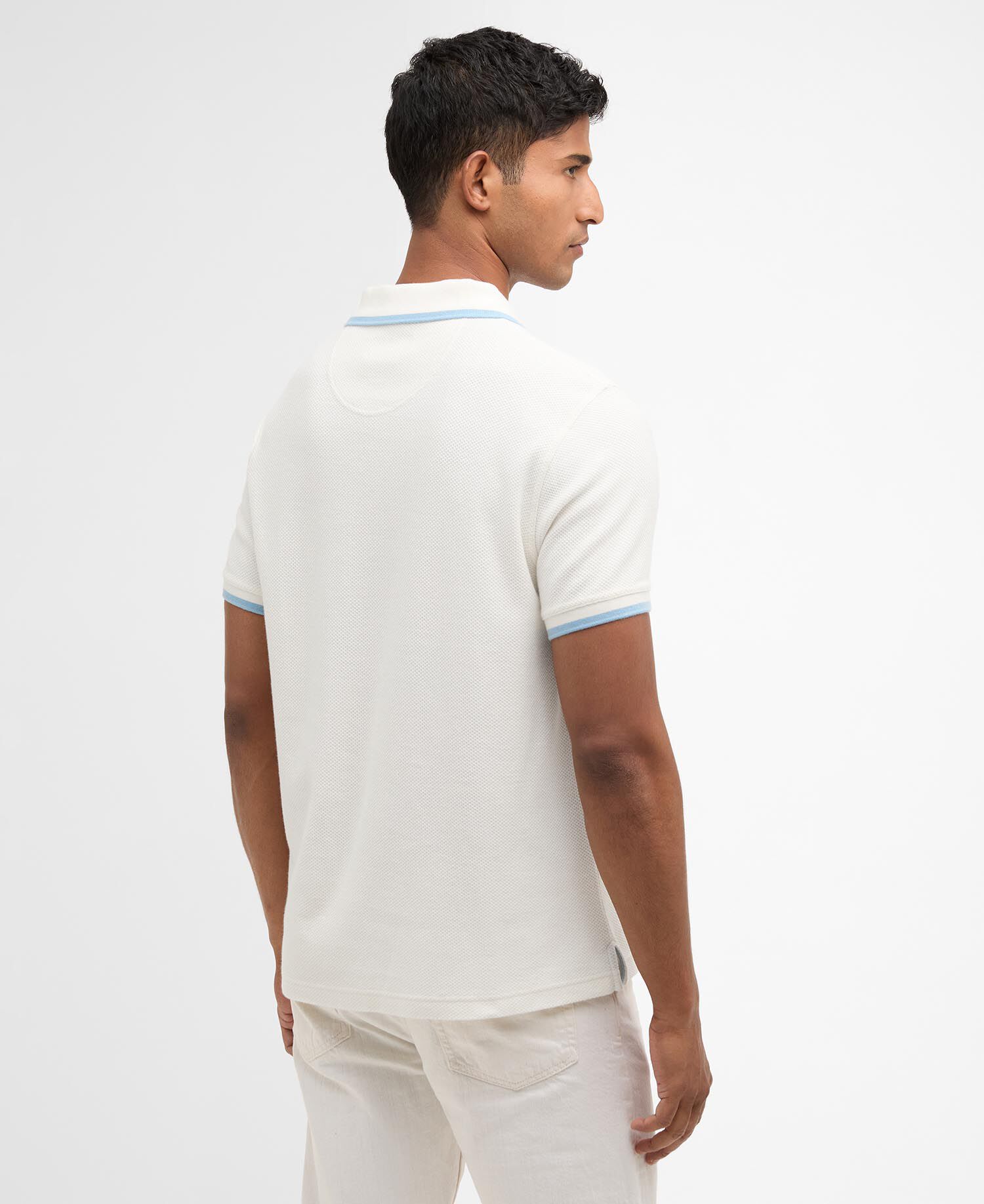 Ferriby Tailored Polo Shirt Whisper White