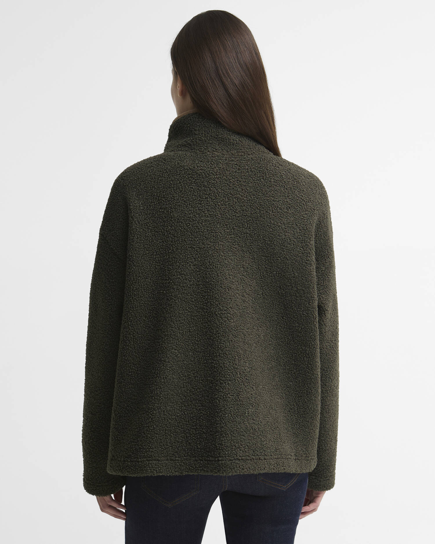 Bamburgh Fleece Olive image number 2