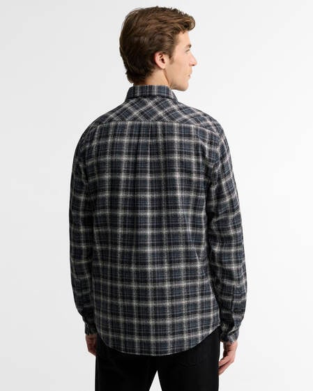 Camicia a maniche lunghe dalla vestibilit&agrave; leggermente aderente Transverse Black