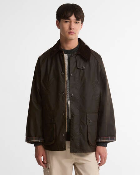 Wachsjacke OS Bedale Dark Brown