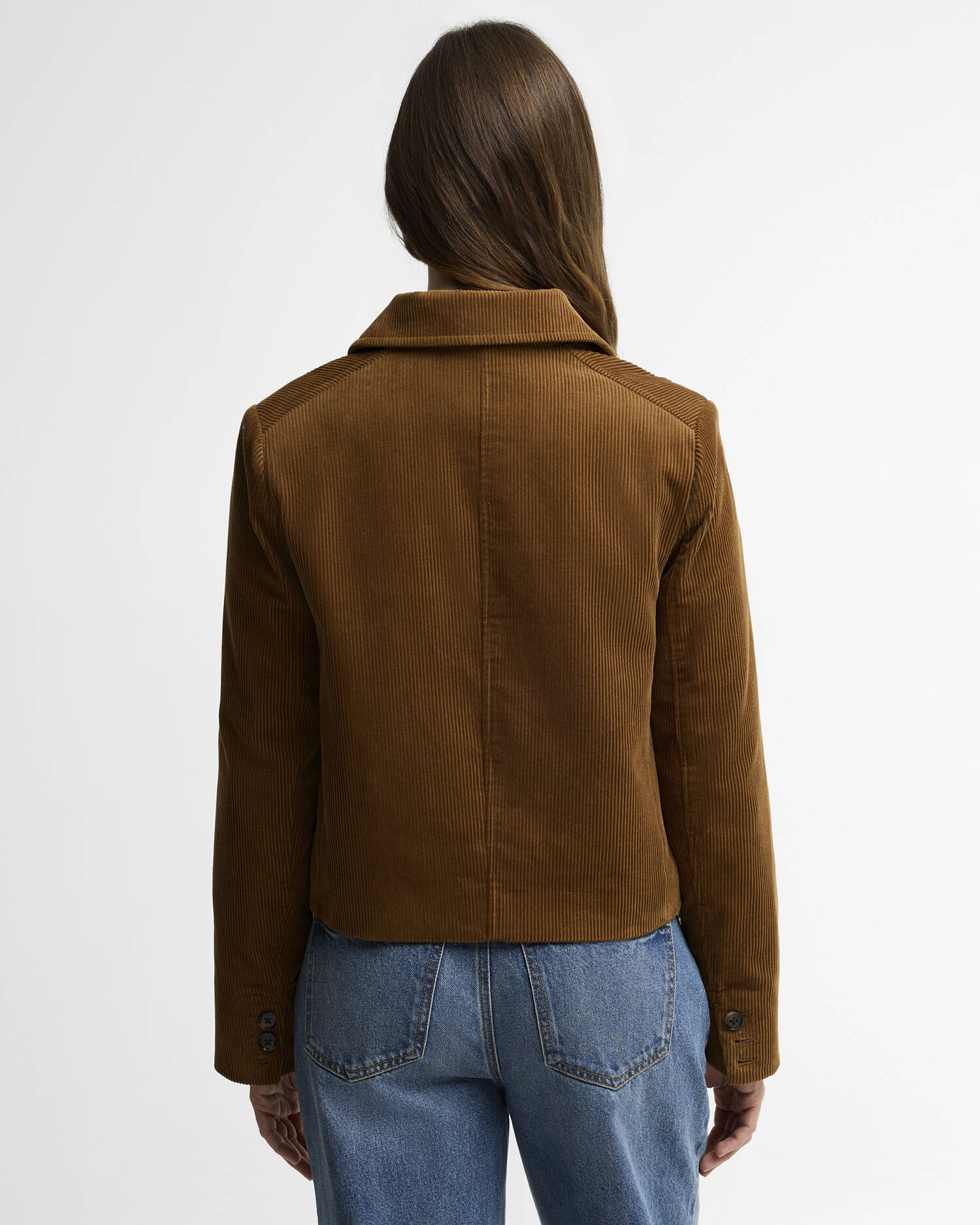 Emmy Cord Jacket Tan/Shadow Classic image number 2