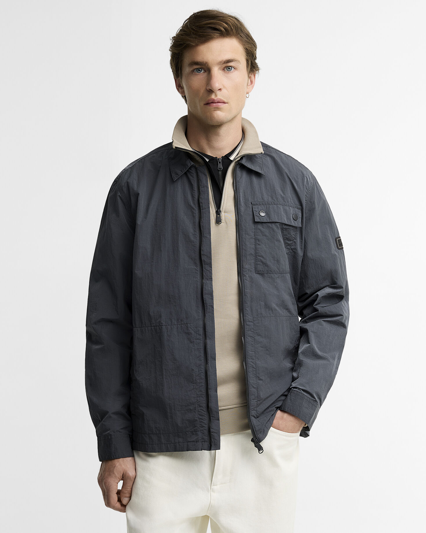 Inline Overshirt Asphalt