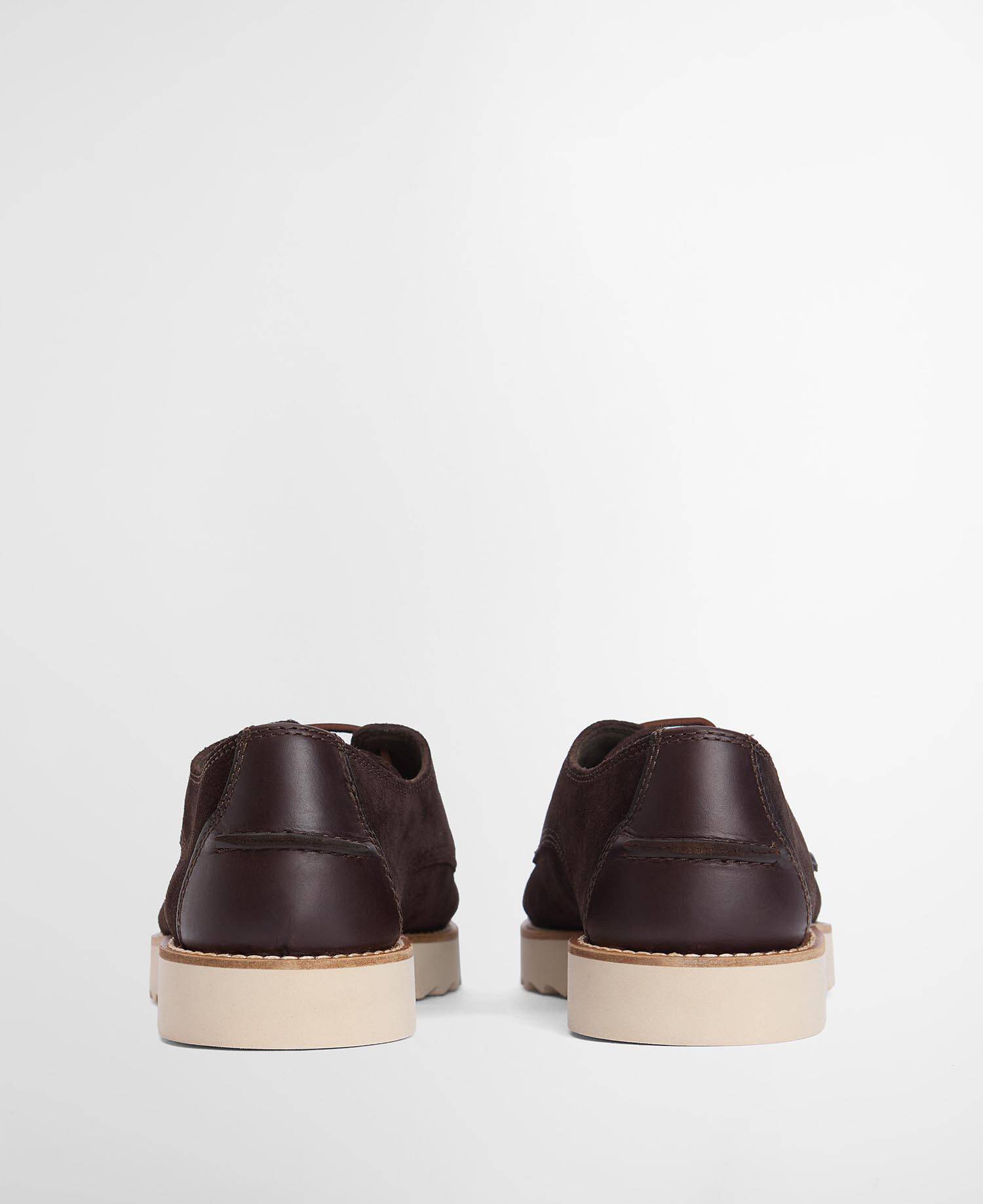 Scarpe derby Aydon Dark Brown Suede image number 1