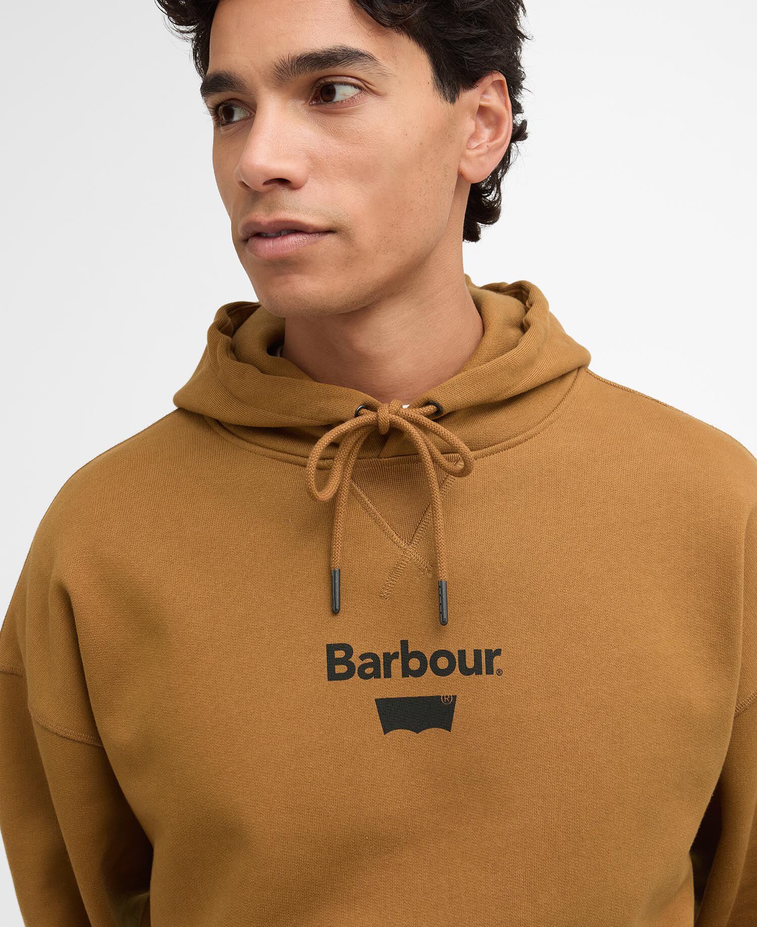 Barbour x Levi's Graphic Hoodie Tan