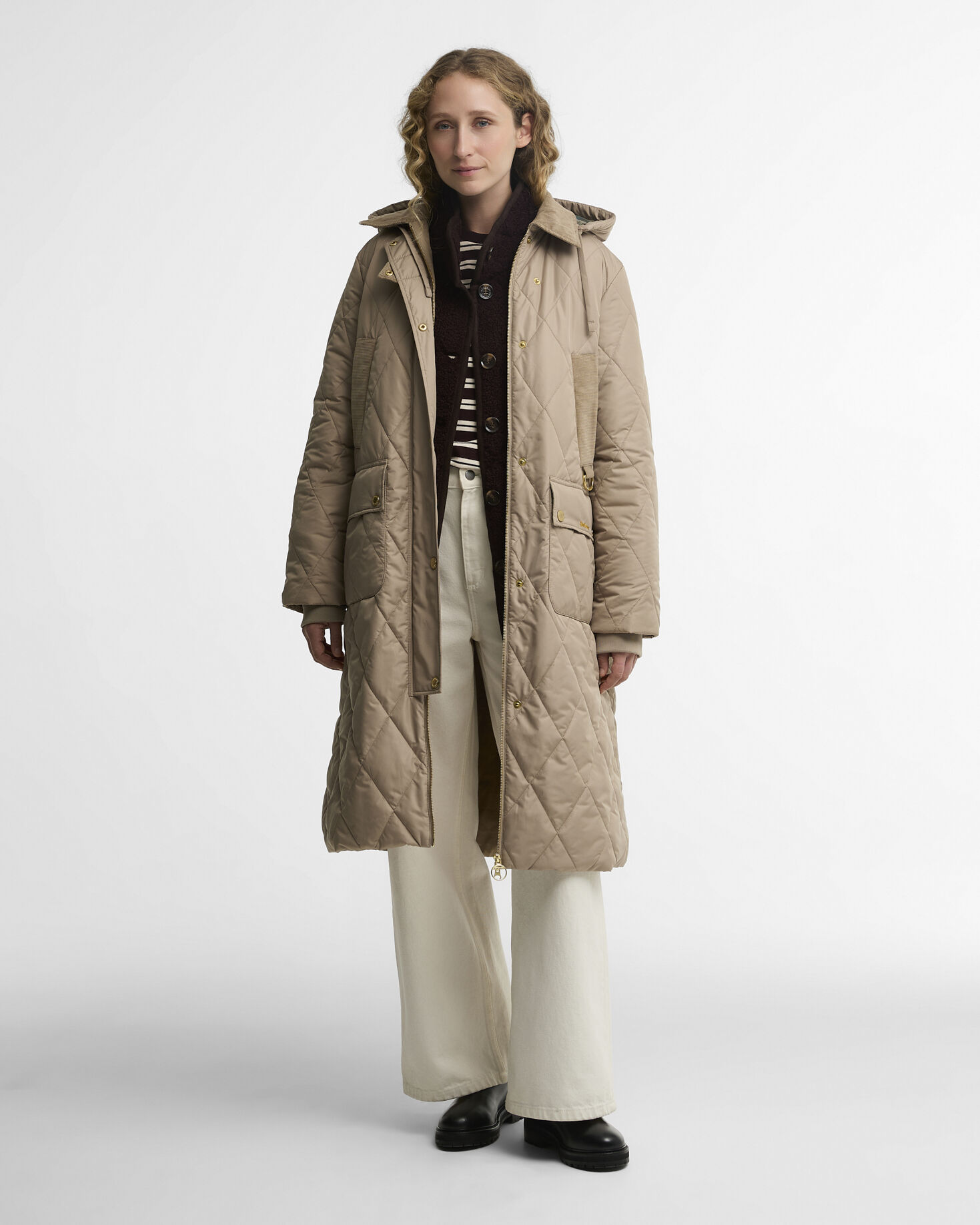 Giacca trapuntata Rudson Lt Trench/Ancient