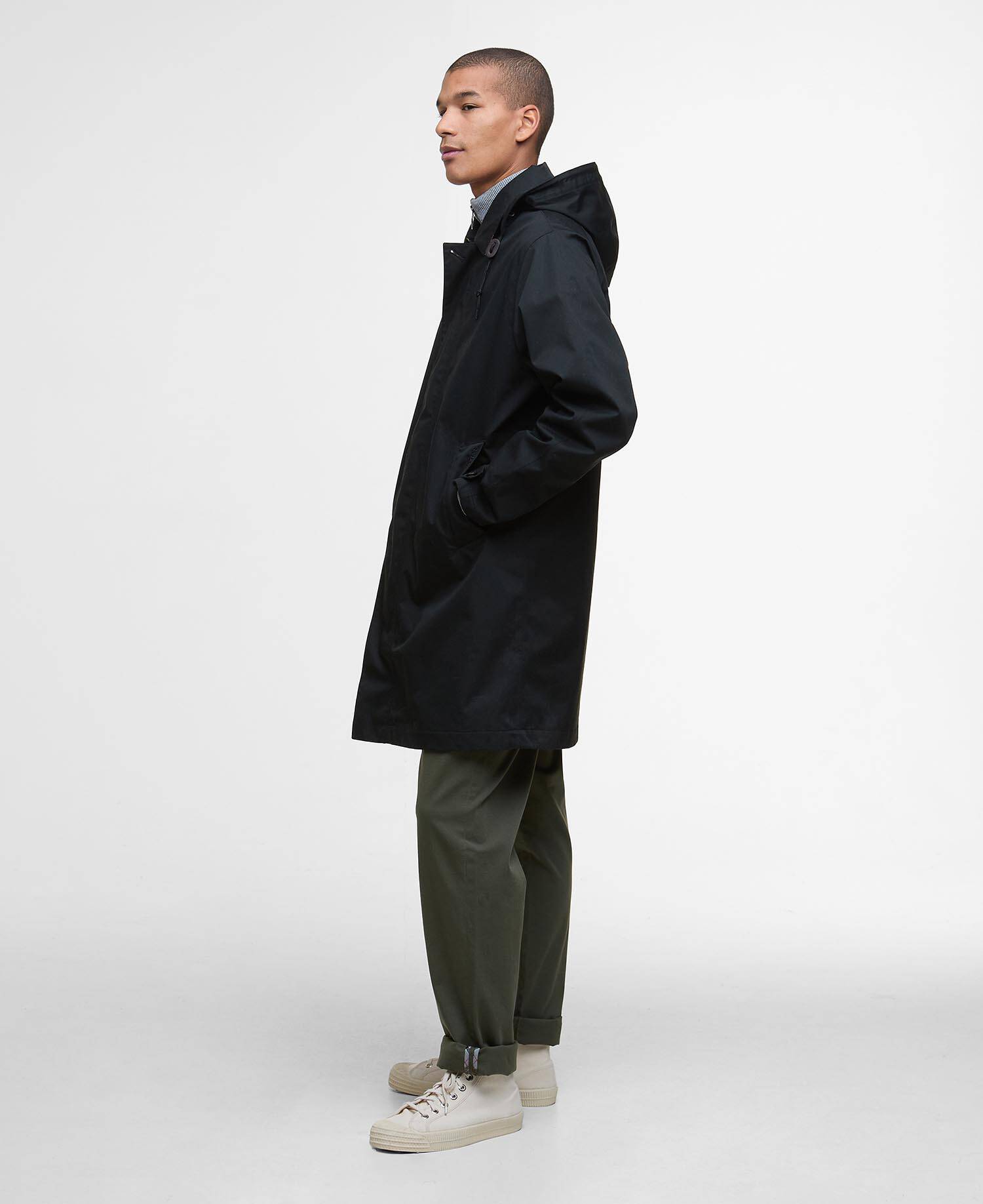 Lorig Waterproof Mac Black image number 1