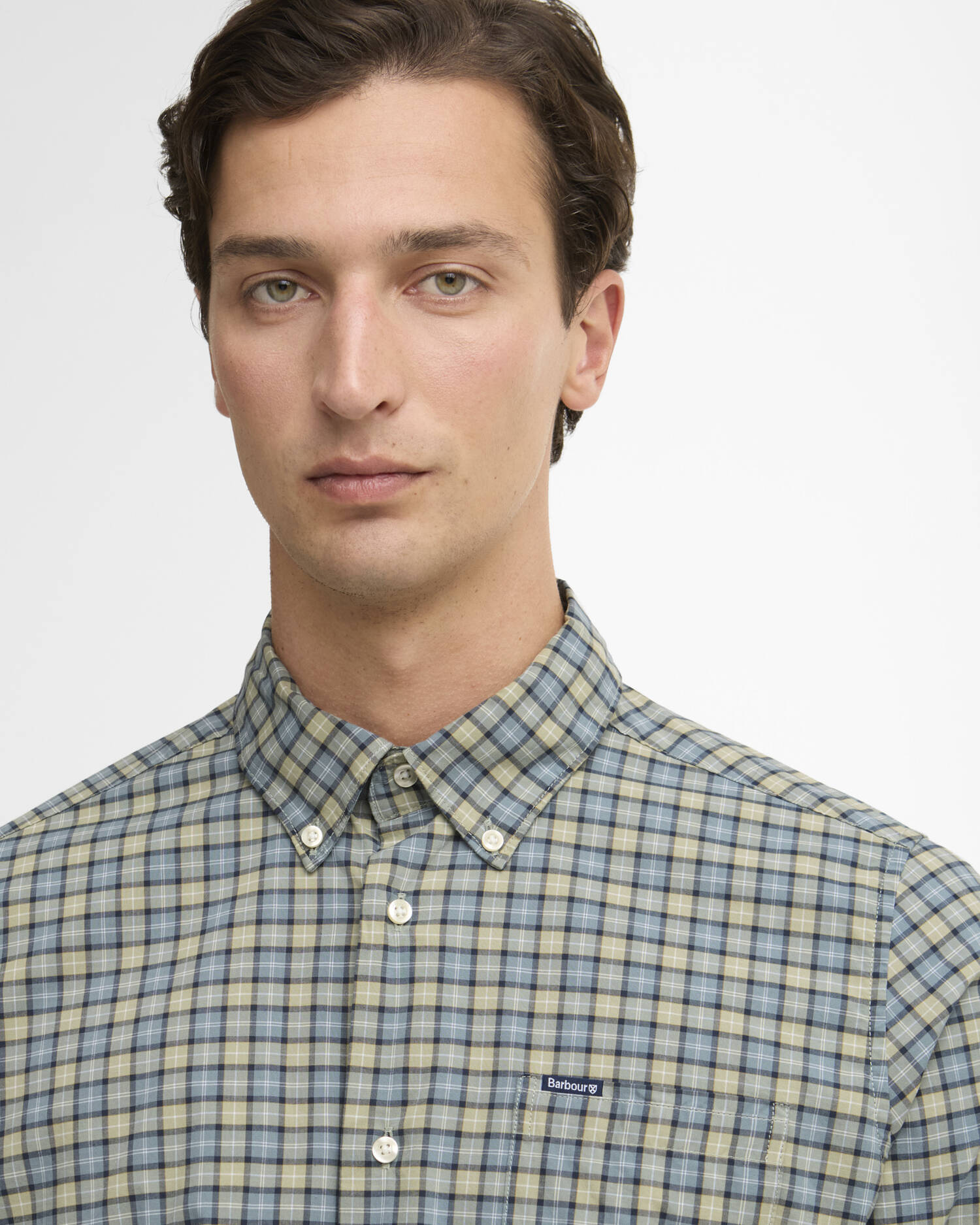 Lomond Tailored Long-Sleeved Shirt Highland Loch Tartan image number 3