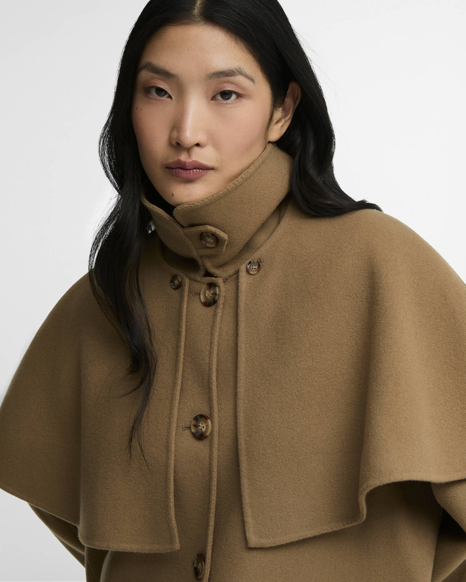 Cappotto in lana Aggy Warm Trench image number 3