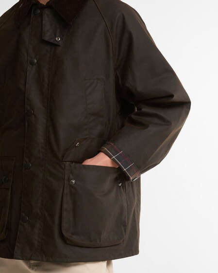 Wachsjacke OS Bedale Dark Brown
