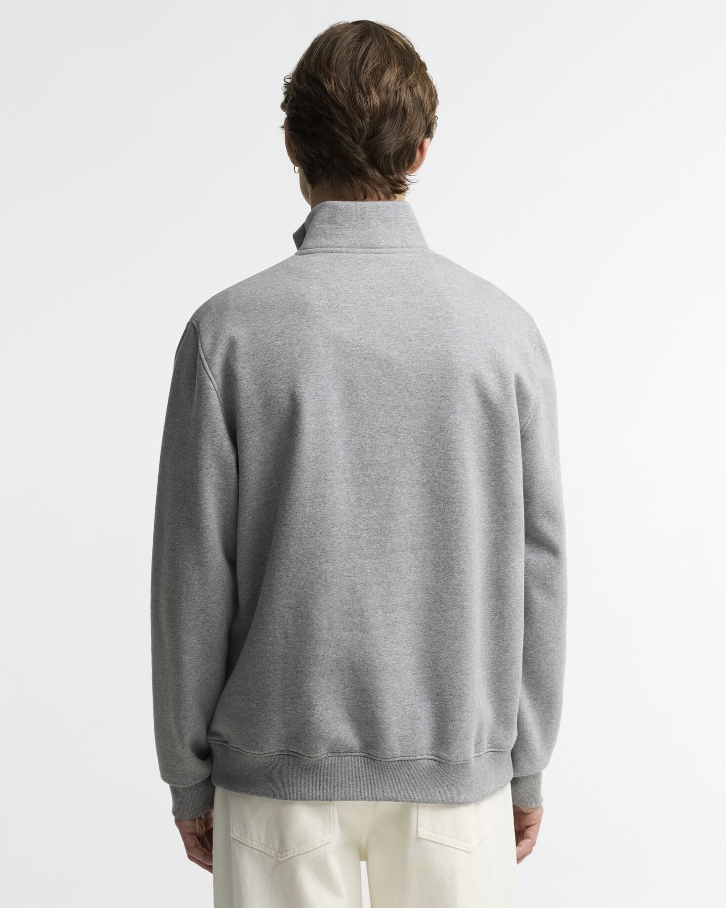 Essential Half-Zip Sweatshirt Anthracite Marl