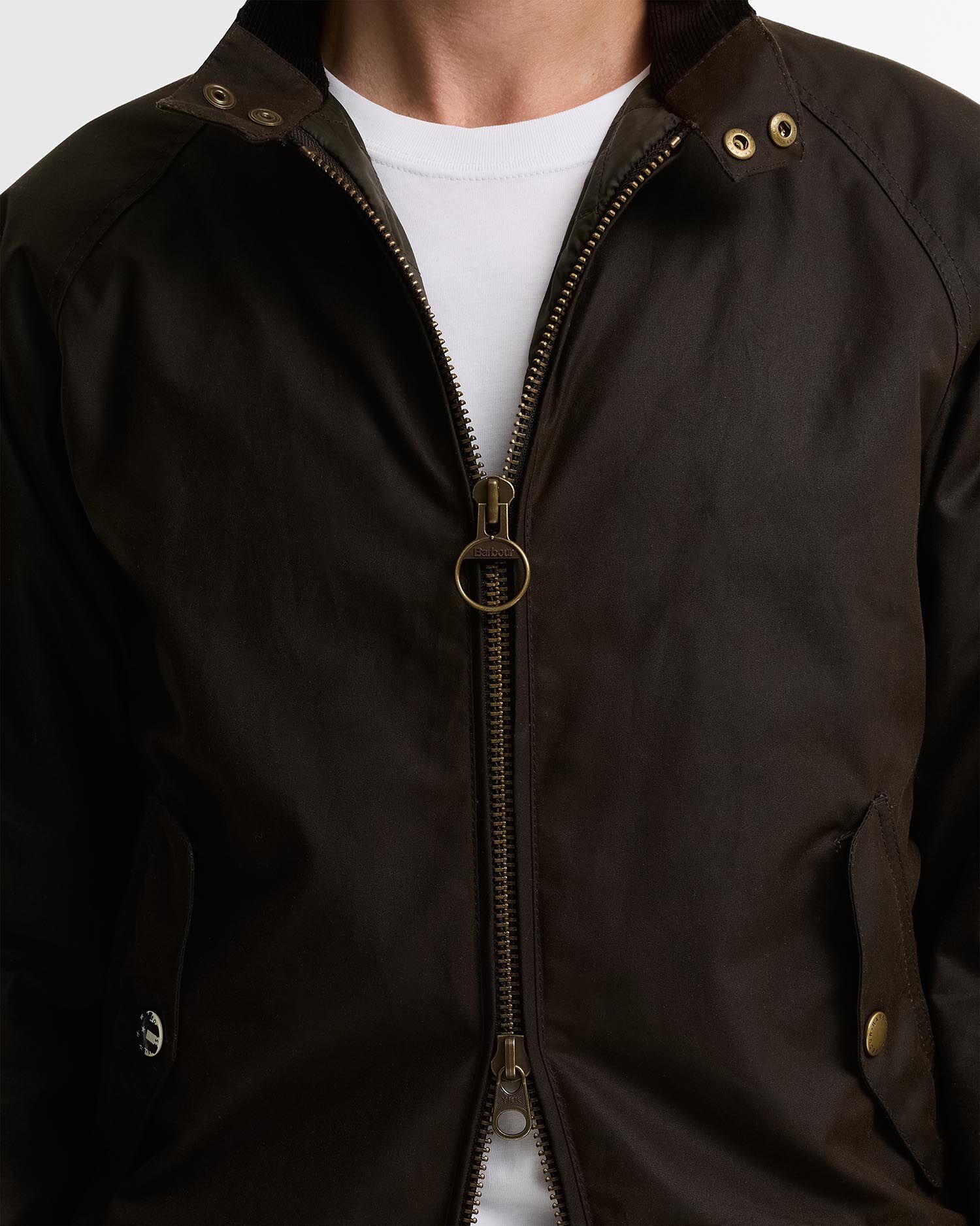 Merchant Waxed Jacket Olive