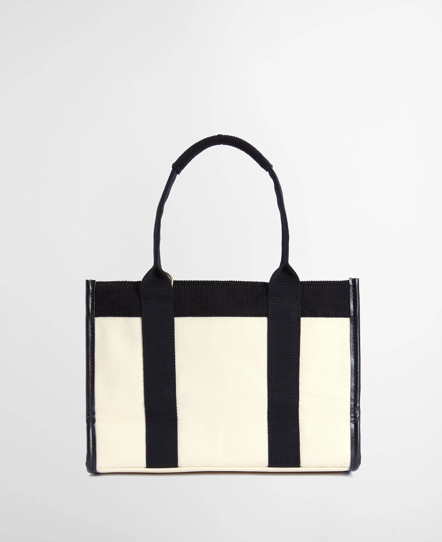 Selena Mini Tote/Crossbody Bag Ecru image number 2