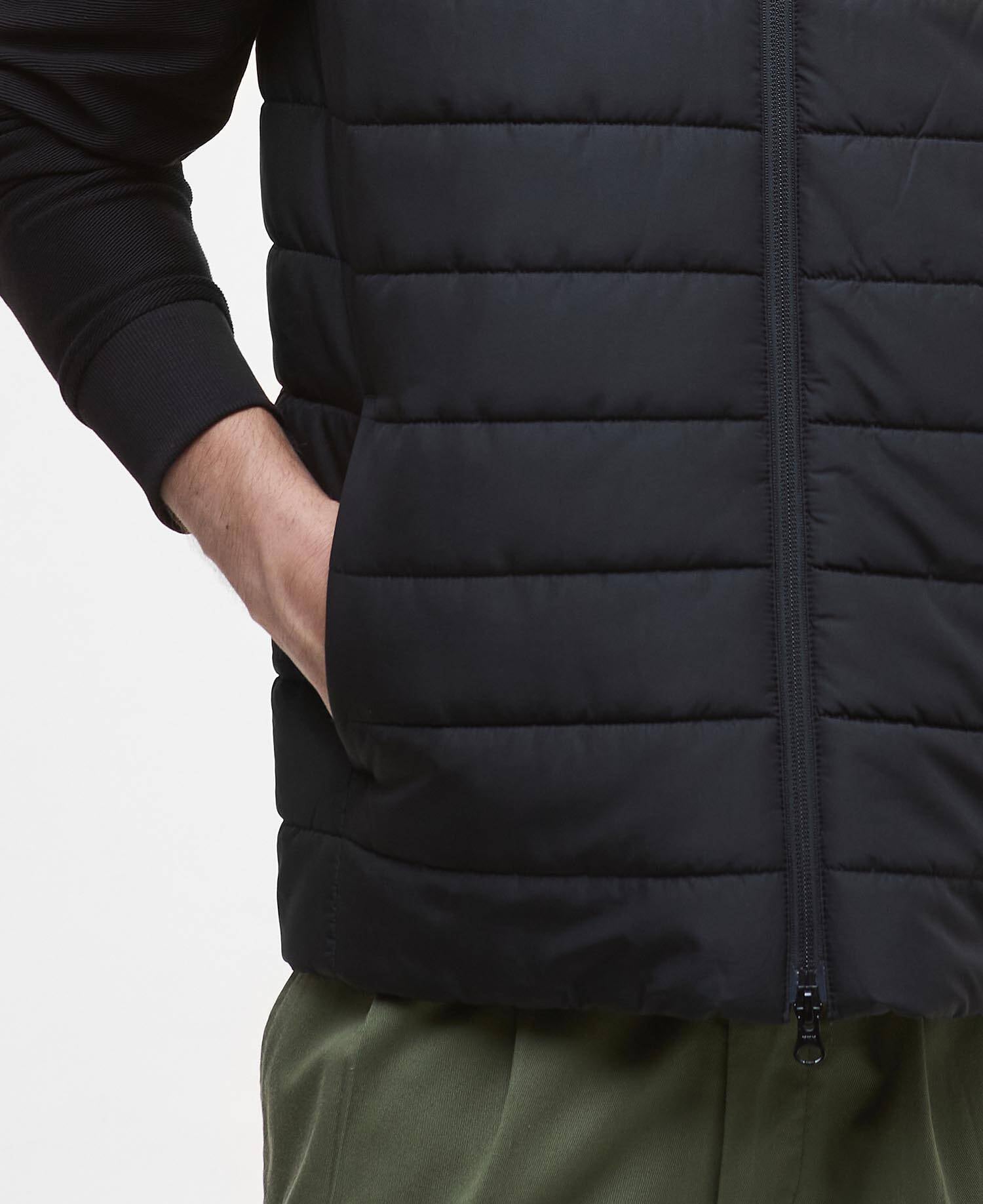 Gilet trapuntato Aldon Black image number 4