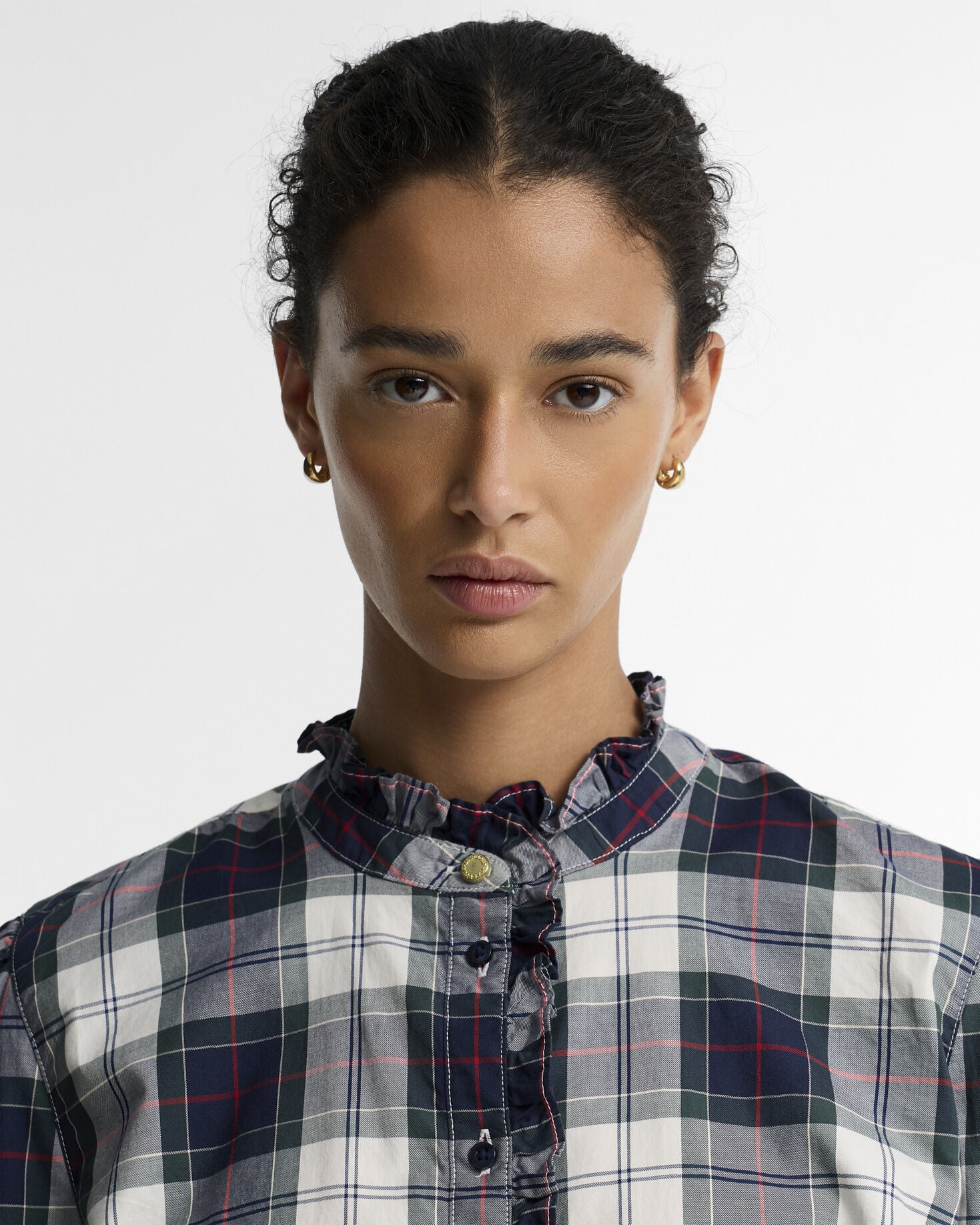 Camicia dalla vestibilit&agrave; comoda Aspen Lt Evergreen Tartan