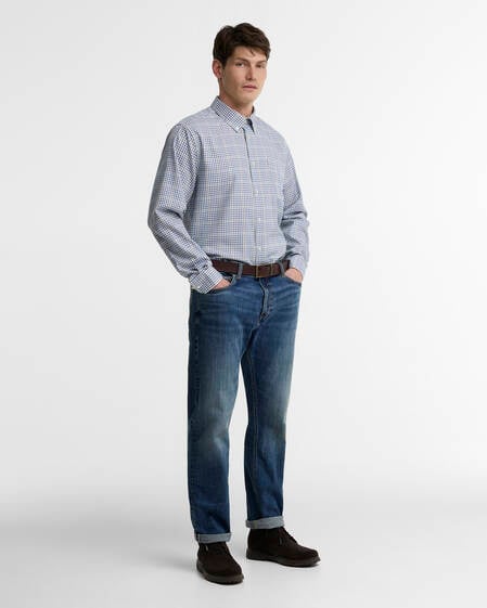 Hemd Henderson Thermo Weave Deep Blue