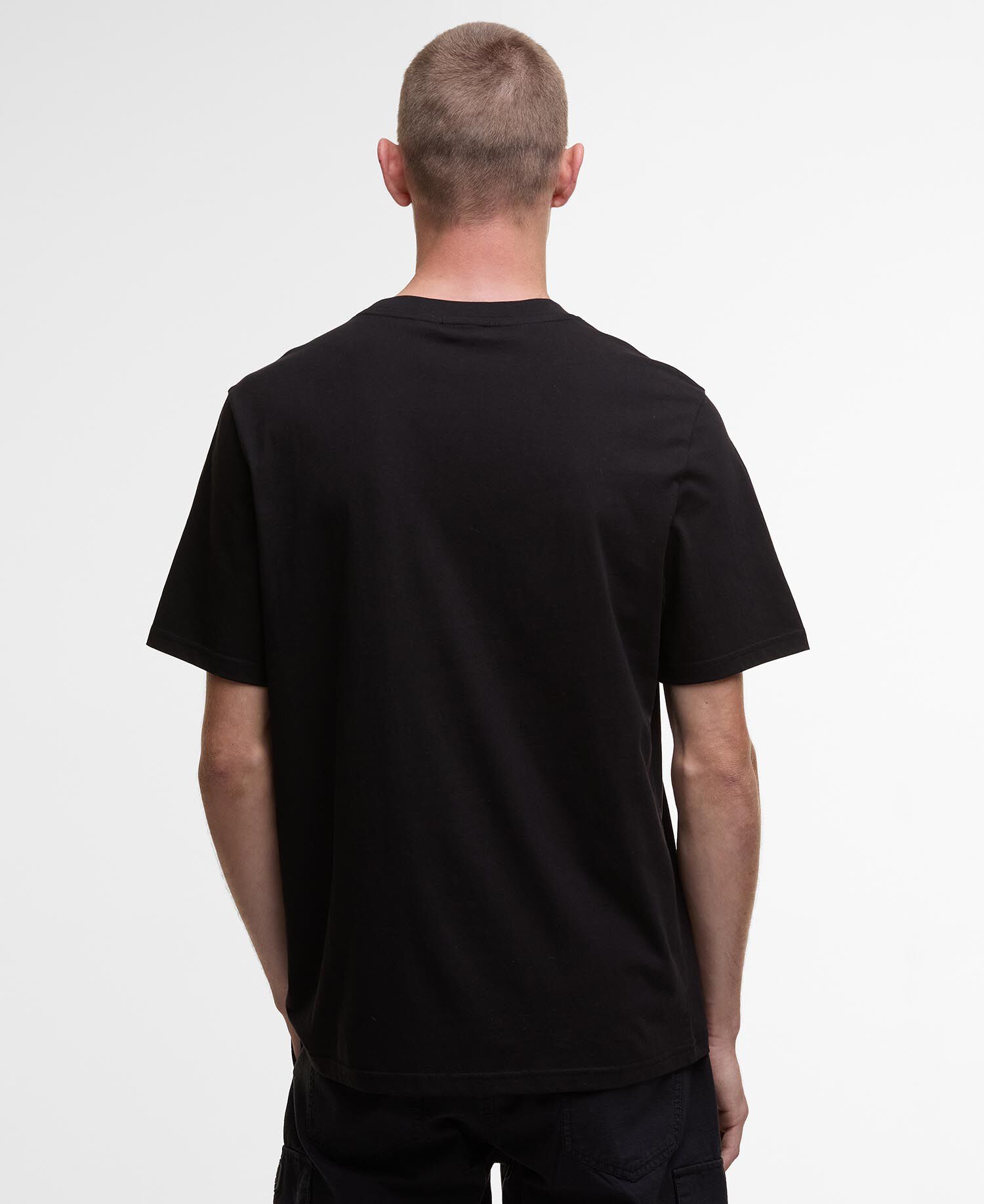 T-shirt con stampa Moakes Black