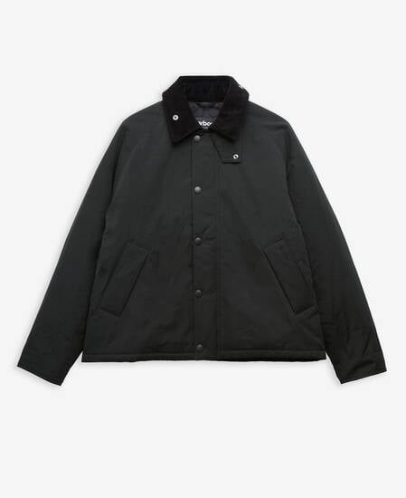 Oversized Padded Transport Jacket Black