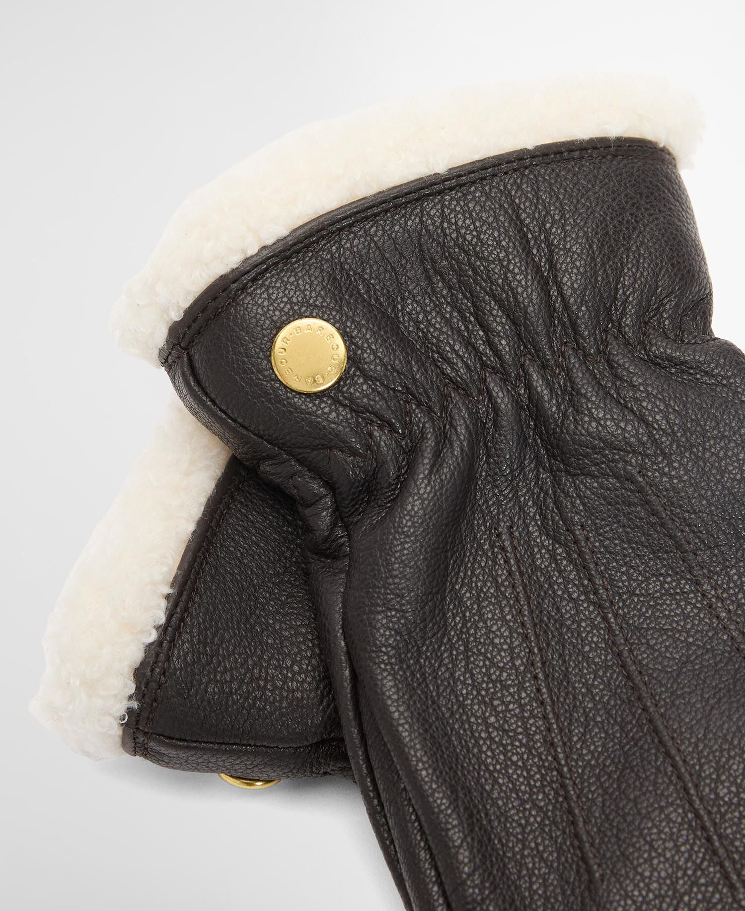 Bainford Leather Gloves Brown