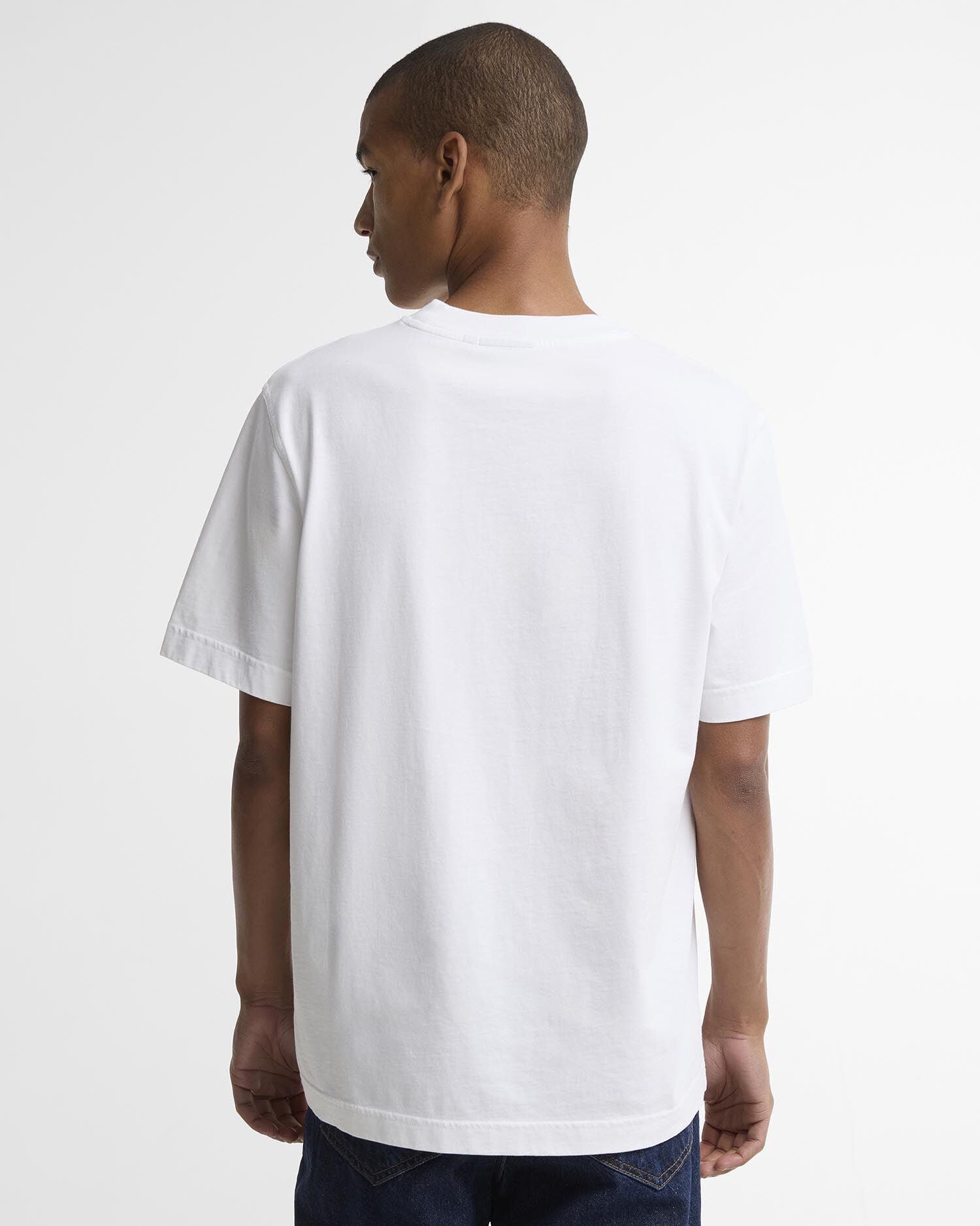Barbour x Mul Gone Fishing Relaxed T-Shirt White