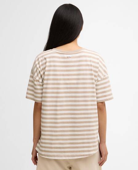 Adria Striped T-Shirt Light Sand Stripe
