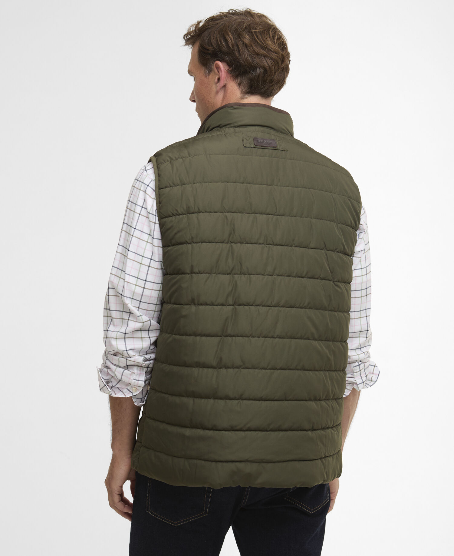 Broughton Quilted Gilet Deep Olive
