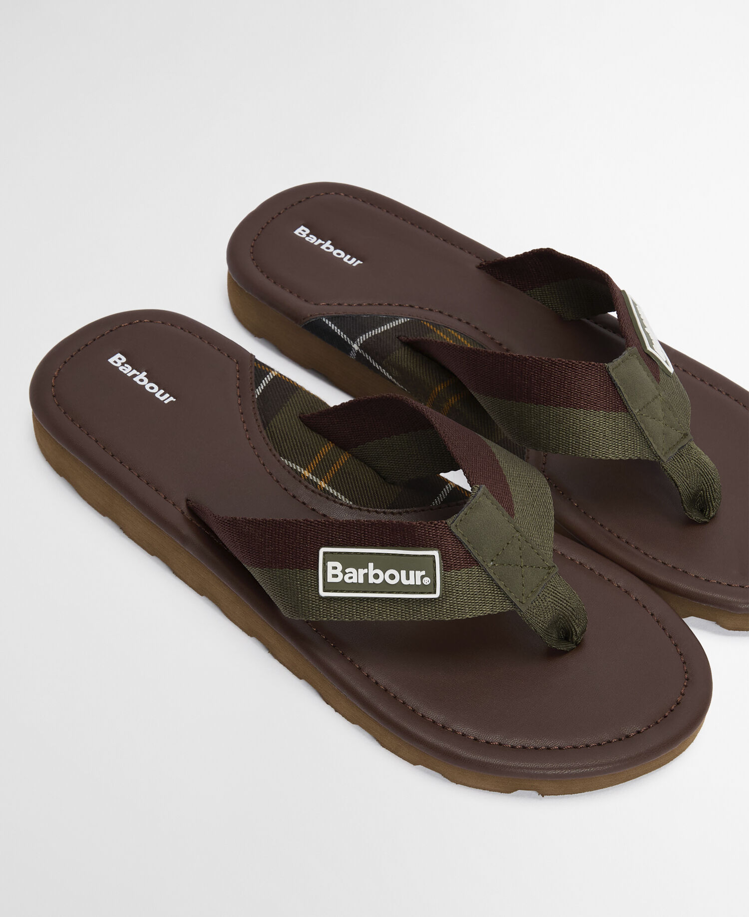 Harker Sandal Choc/Olive