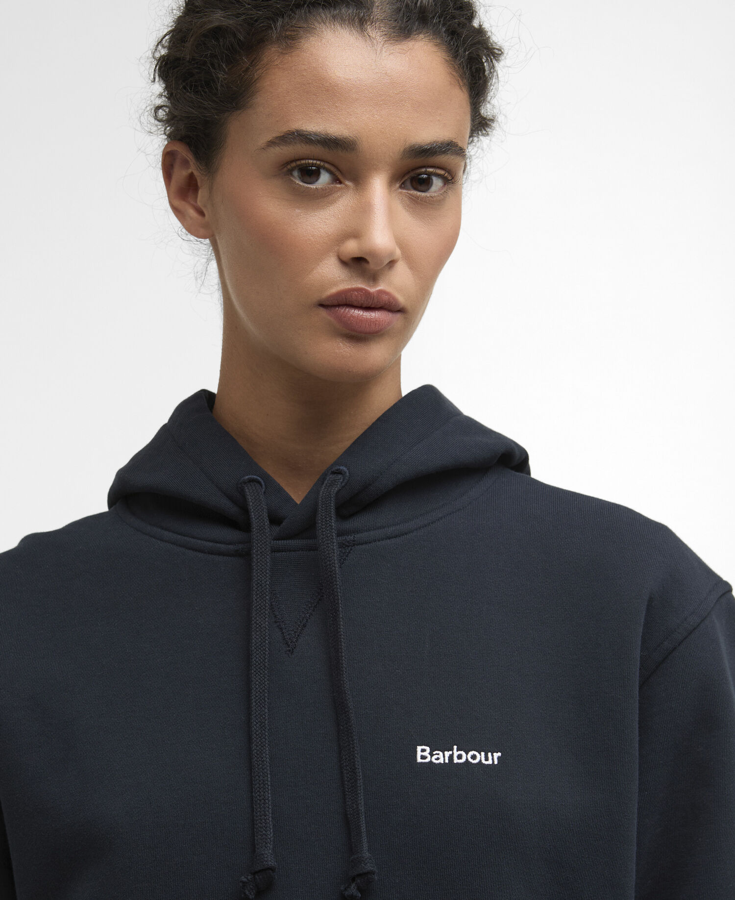 Felpa con cappuccio oversize Bede Navy