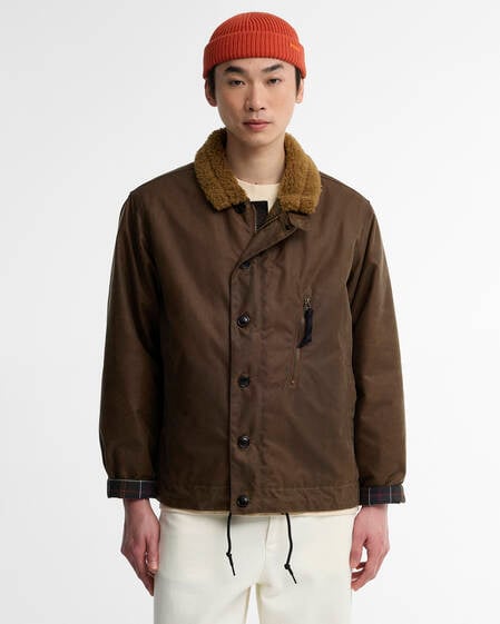 Macklow Waxed Jacket Bark