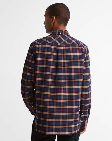 Camicia a maniche lunghe Forth con taglio classico Deep Blue